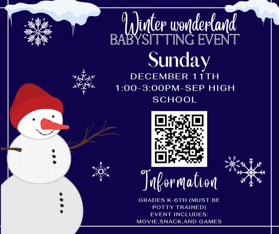 Scan the QR code to register your kid(s)!!