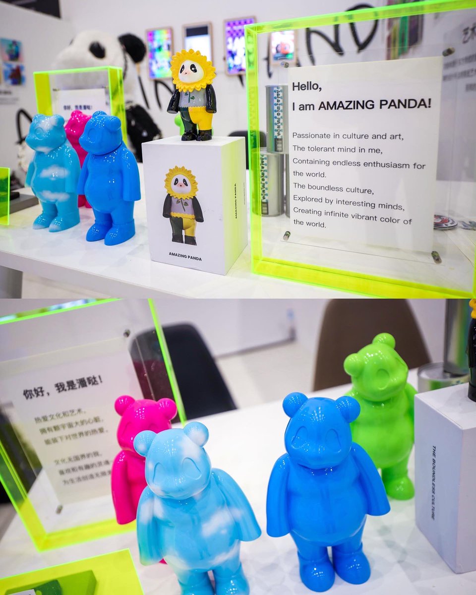 AMAZINGPANDA__'s tweet photo. ‼️Help Needed🔓Unlock Me🐼
Come meet me in Shanghai❤️

#AMAZINGPANDA #CGAME #thesandbox #thesandboxgame #arttoys #NFT #Metaverse #web3 #nftart #nftartgallery #pandatown #panda #pandagallery #shanghai #expo https://t.co/cZNfLpCnQu