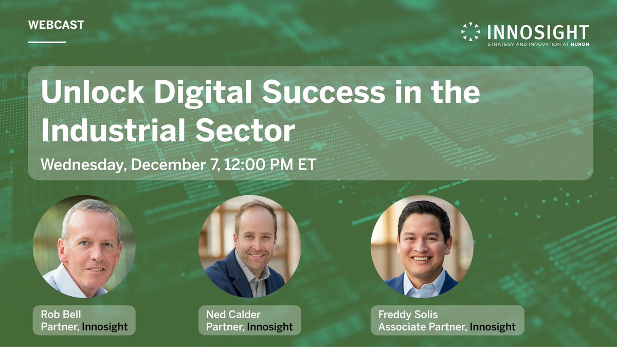 How can industrial companies unlock the full potential of digital initiatives? Explore how an “outcomes-driven” approach flips the digital script by changing initiatives that advance the business strategy. Register today. hcg.zoom.us/webinar/regist…