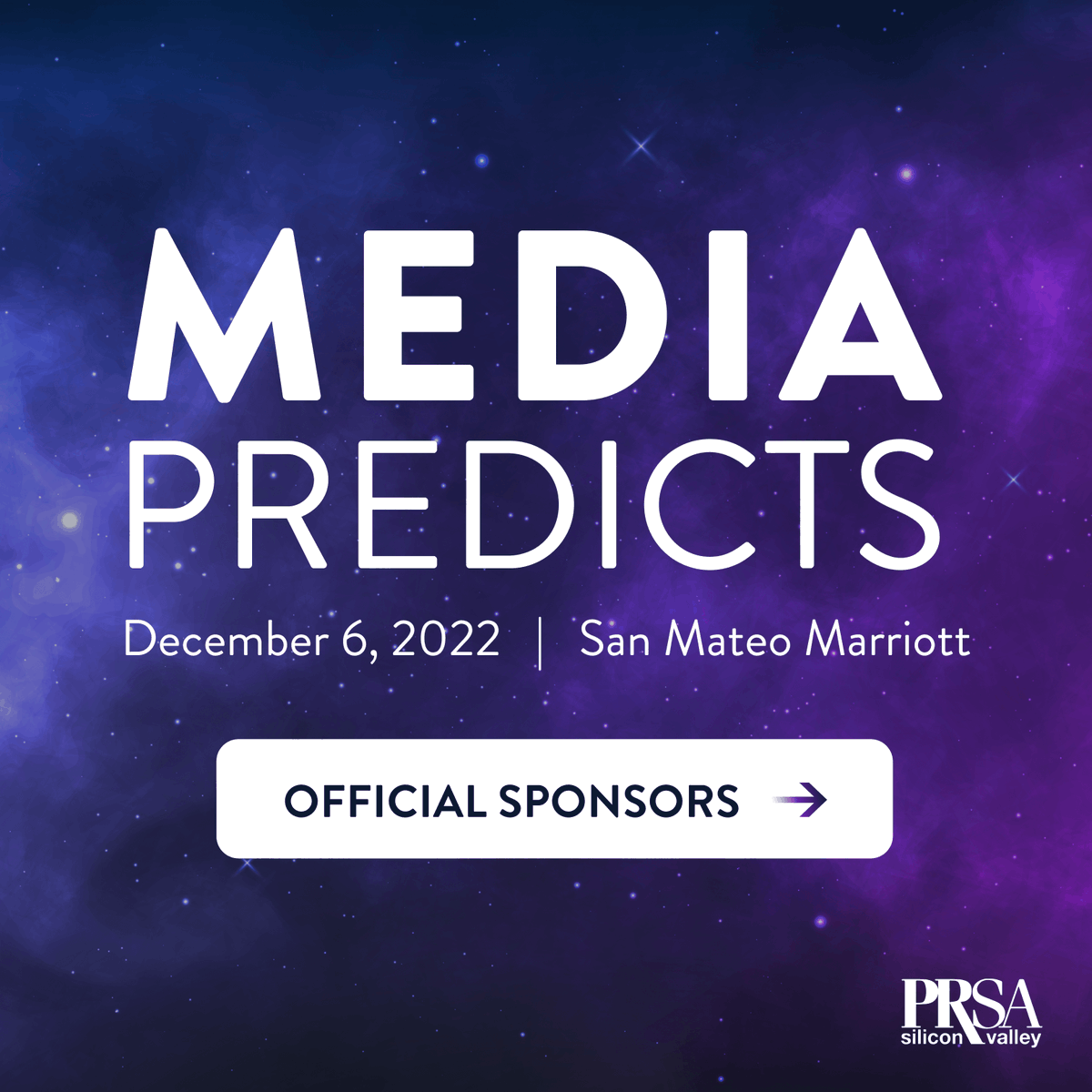 🚨#NEWS: Tickets are still available for our #MP22 gala on Dec. 6 and we are excited to share the 2022 #MediaPredicts sponsors.

HUGE thank you to The Hoffman Agency (<a href="/DailyBrew/">The Hoffman Agency</a>), <a href="/HotwireGlobal/">Hotwire</a>, <a href="/EdelmanPR/">Edelman</a>, @LuminaComms, <a href="/Zelle/">Zelle</a>, <a href="/AirCoverPR/">AircoverPR</a> &amp; Paul Sakuma! bit.ly/3UWiCRs