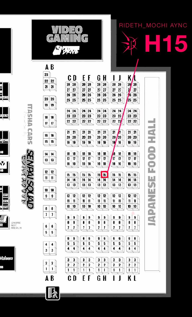 Rideth_mochi's tweet image. This weekend come by to H15 for Gundam and Gund arm accessories !
I'm right in the center! New Aerial, W prints, and Lalah + Four Charms!
#AnimeNYC2022 #ANYC