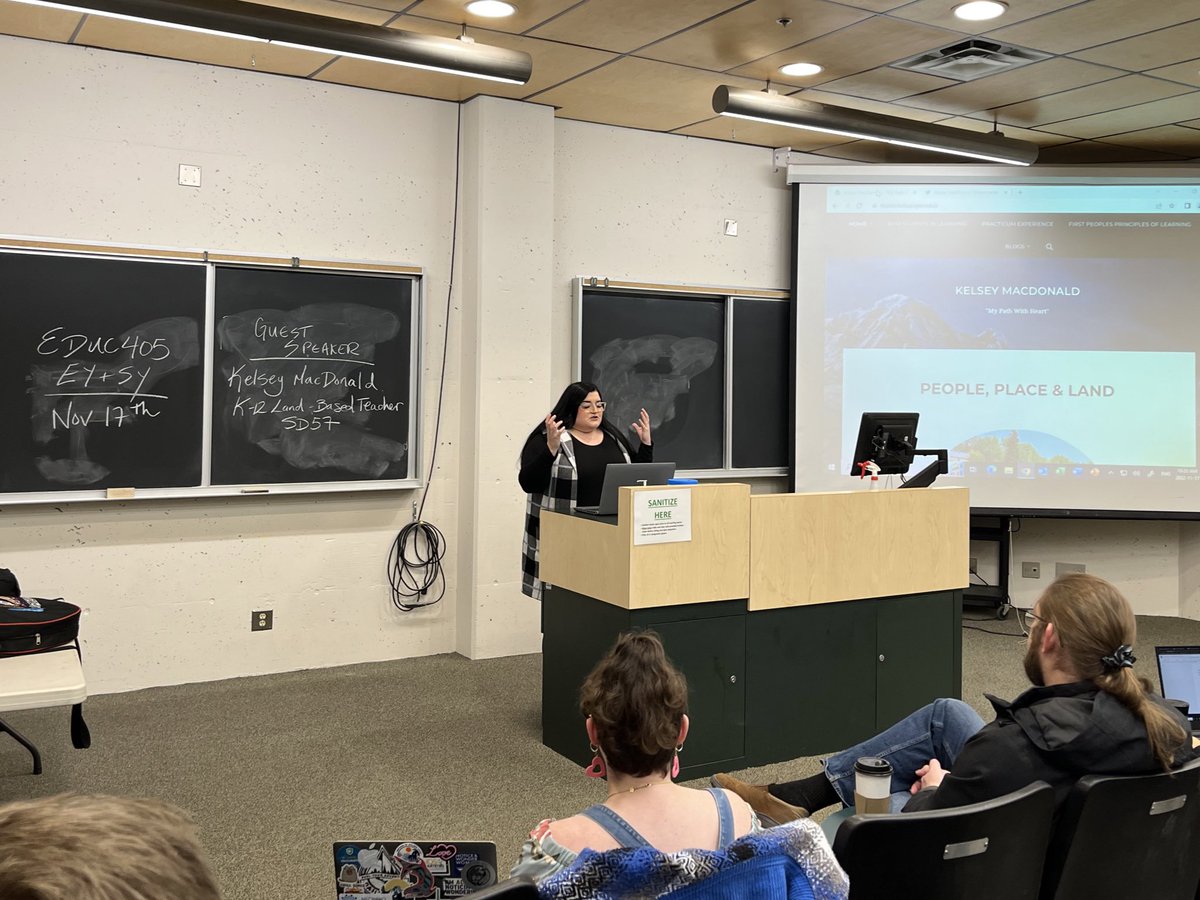 UNBC School of Education tweet media