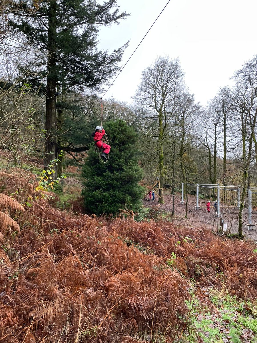misswall9's tweet photo. Day 2 group two. Zip line fun https://t.co/kWG4Gq01To