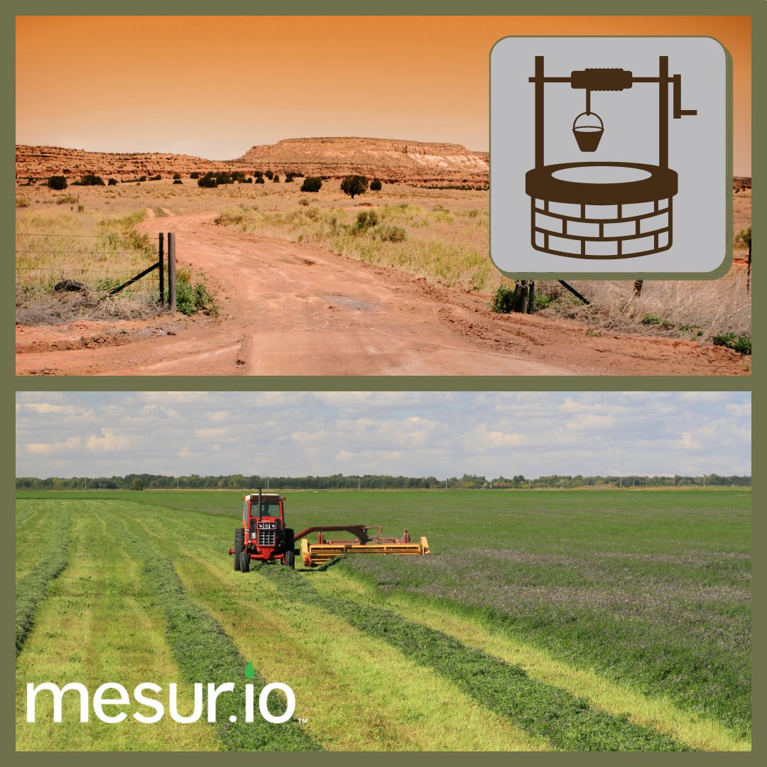 mesur_io's tweet photo. Groundwater from wells in the american southwest are running dry. There are limited rules and regulations in place to regulate the use of this water source, specifically in agriculture. Read more below:
#climatecrisis #waterconservation #precisonag
https://t.co/FRG8p57OeH https://t.co/jDUuksalpS