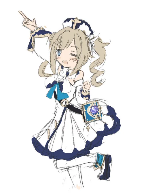 バーバラちゃん。 #原神 