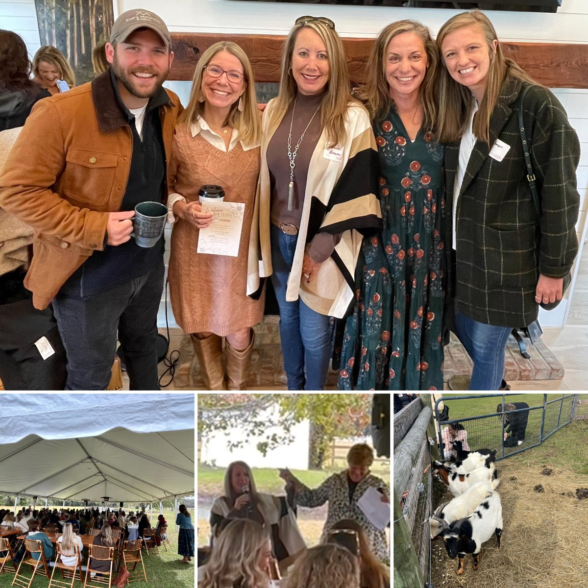 A group of #CharlestonWomen came together today to network &amp; share their stories. What a great morning at Salty Oak Farm!

#communityovercompetition #womeninbusiness #sheleads