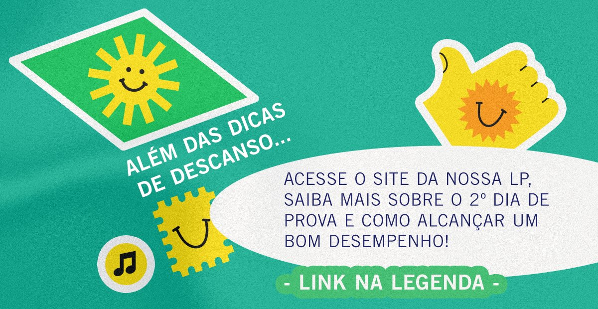 anhembimorumbi's tweet image. Sabemos que a ansiedade pelo 2º dia do Enem pode apertar... mas não adianta correr contra o tempo. Agora é hora de relaxar e descansar, porque você já estudou muito! 

Confira nossas dicas e conteúdos especiais: bit.ly/3fTt0KS 

#Enem2022 #PreEnem #DicasEnem