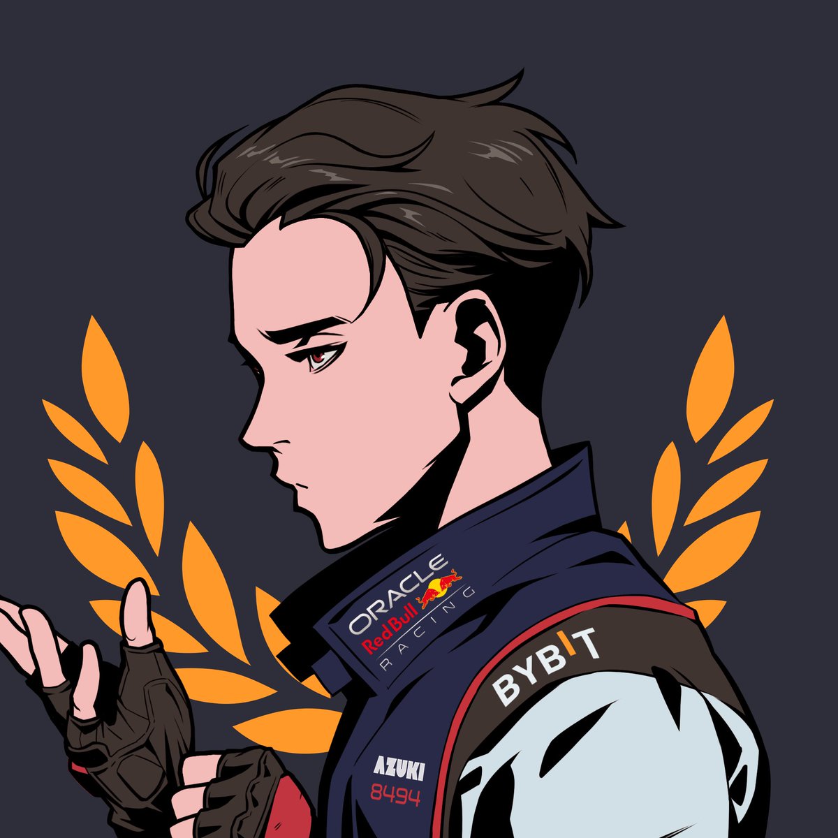 phakeout's tweet image. I just started getting into F1 over the last few months and all the sudden my favorite project is in the race! IKZ! #AzukiF1