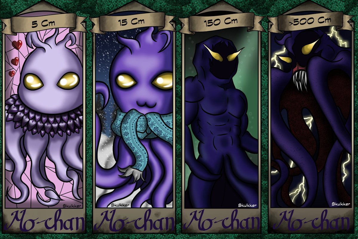 skulkker's tweet photo. Here are the four stations of my little growing Nomu :) Awwwh I love him so much! 

#Myheroacademia #Fanart #BNHA #BokunoHero #Nomu #DigitalArt #DigitalDrawing #Purple #Littlesexyguy https://t.co/oCnh4Wd3Z7