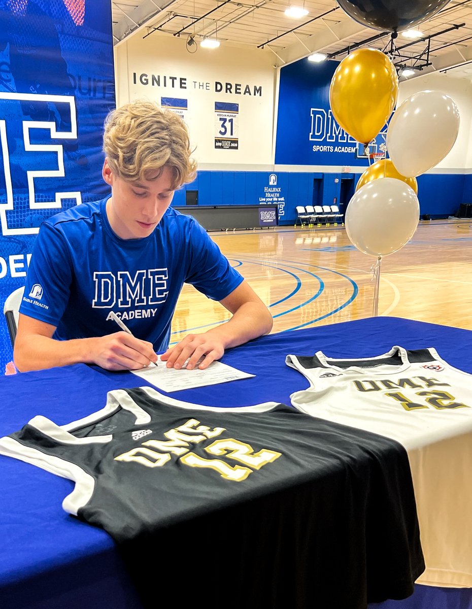 DME Academy (@dmesportsacad) on Twitter photo We love seeing our student-athletes taking their games to the next level 💪
Congratulations to <a href="/PetrasPadegimas/">Petras Padegimas</a>, a member of our Boys High School National basketball team, on signing with UCF! We love seeing our student-athletes taking their games to the next level 💪
Congratulations to <a href="/PetrasPadegimas/">Petras Padegimas</a>, a member of our Boys High School National basketball team, on signing with UCF!