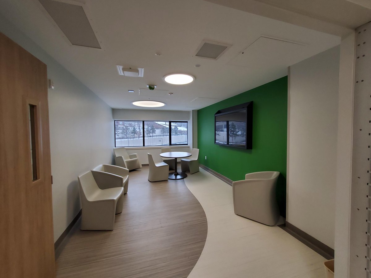 PrairieCare's tweet photo. Today we are honored to partner with @childrensmn to open their first inpatient mental health in St. Paul! The 22-bed unit will care for medically complex mental health care needs for 1,000 youth every year with the ability for parents to stay overnight. https://t.co/Oydz4j4TiX https://t.co/OmRQfOeLZh