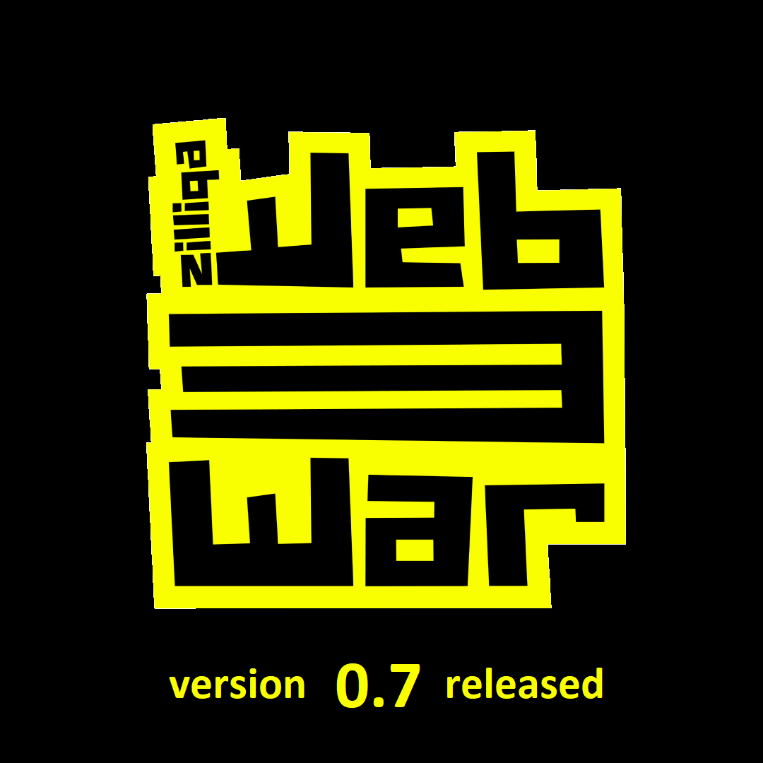 Web3War version 0.7 released
#WEB3WAR