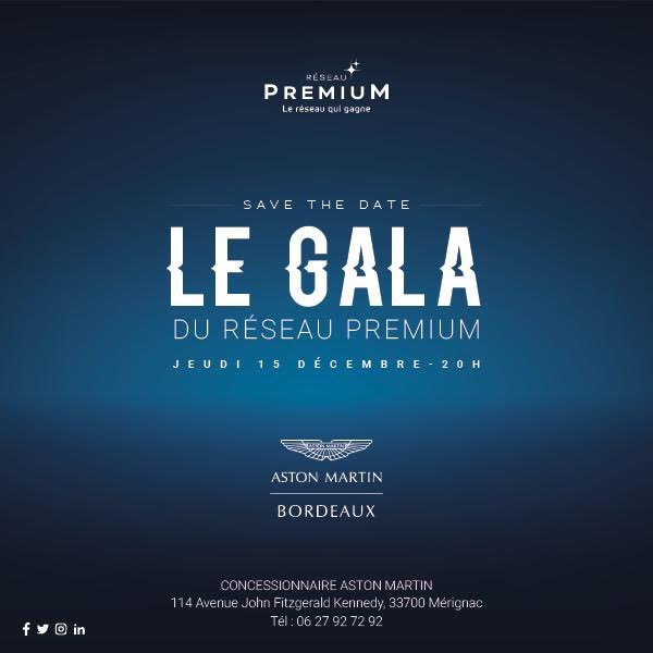 ReseauPremium's tweet photo. 🥂La #soirée_gala 2022 du Réseau Premium est imminente.

Notons dans nos agendas 📔 la date du #jeudi_15_décembre 2022 à 20h, dans les prestigieux locaux d’Aston Martin Bordeaux, situé au 114 Avenue John Fitzgerald, 33700 #Merignac.

#chefdentreprise #Bordeaux #entrepreneurs https://t.co/WZtkJuXYMP