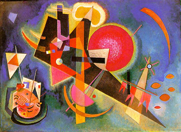 In Blue, 1925 #wassilykandinsky #abstractart wikiart.org/en/wassily-kan…