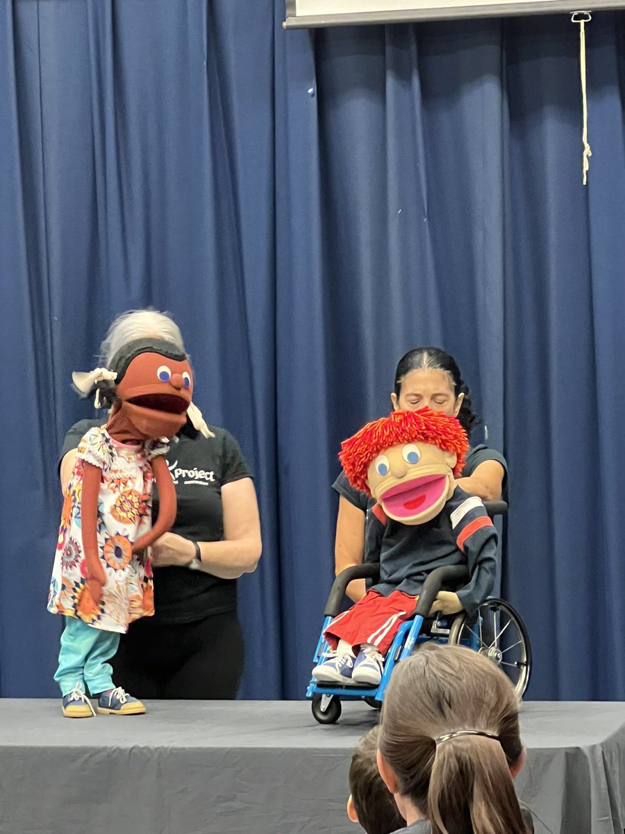JanineVillezGC's tweet photo. Thank you so much to the NYC Puppet Theatre for two incredible puppet shows focusing on inclusion. We had a great time and we all learned so much!  #inclusion @LocustGC #GCgrows https://t.co/rGLioYfawH