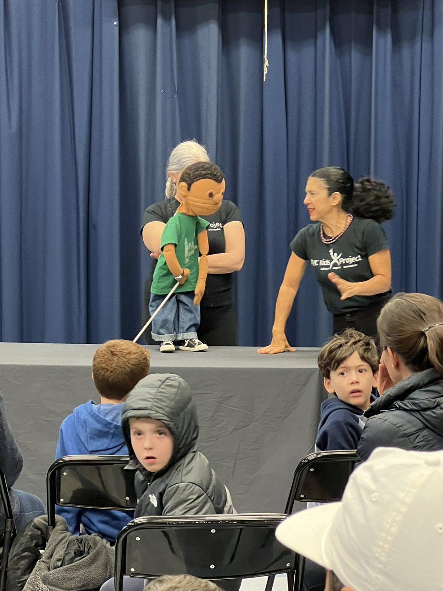 JanineVillezGC's tweet photo. Thank you so much to the NYC Puppet Theatre for two incredible puppet shows focusing on inclusion. We had a great time and we all learned so much!  #inclusion @LocustGC #GCgrows https://t.co/rGLioYfawH