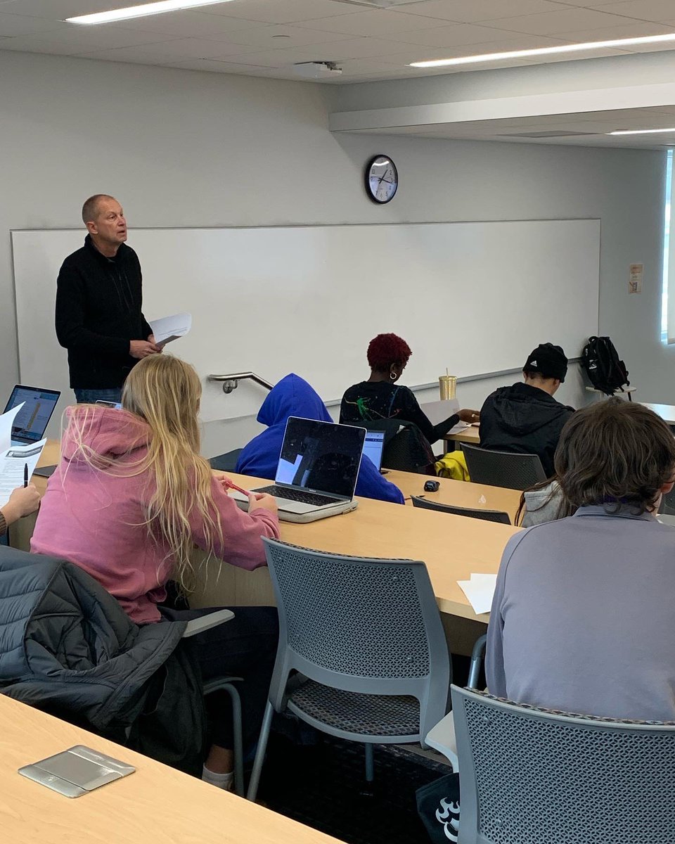 Thanks to @rpeters5 for visiting my Lead 50 classroom today to talk about the “five dysfunctions of a team”. There’s nobody better… Than RP!

<a href="/drakesoe/">drake soe</a> <a href="/DrakeUniversity/">Drake University</a>