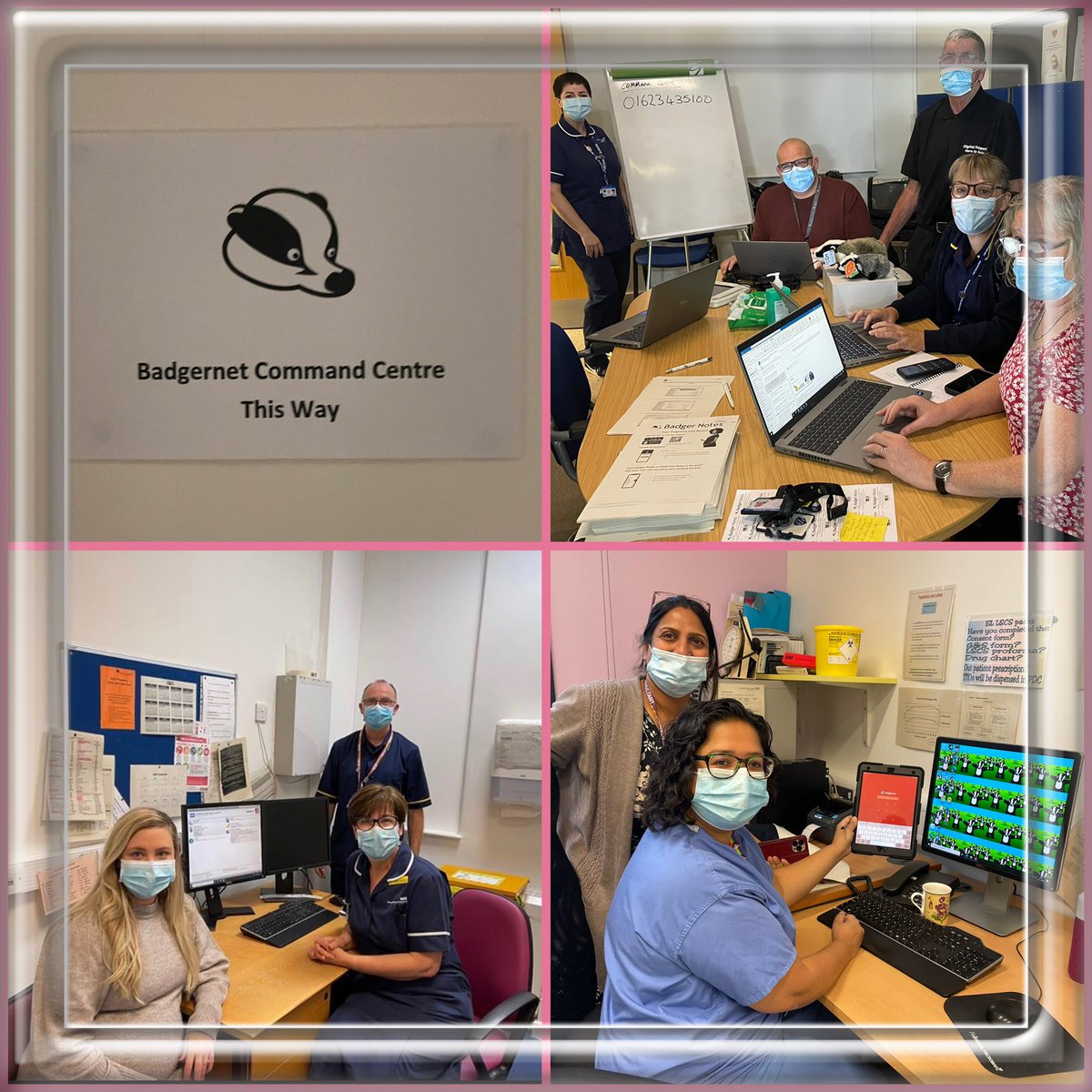 Thanks for your fabulous support <a href="/siobhanbuxton/">siobhan buxton</a> <a href="/clairemadonRN/">Claire Madon</a> <a href="/LeenaKhan86/">Leena Maddock Khan</a> <a href="/PaulaShore81/">Paula Shore</a> <a href="/Melpoppp/">Melanie Johnson</a> @PhilBoltonRN <a href="/millca21/">Carl Miller</a> <a href="/shantellmiles/">Shantell Miles RN MSc</a> &amp; project team 💪🏻 a very busy antenatal <a href="/BadgerNetUK/">BadgerNet</a> launch day 🚀🦡❤️ day 1 complete ☑️🤗💪🏻 <a href="/SFHFT/">Sherwood Forest Hospitals NHS FT</a> #maternityEPR #teamwork #bringonday2