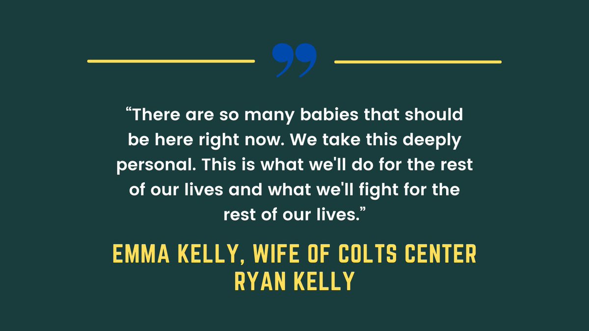 When tragedy struck for #Colts center Ryan Kelly and his wife, they responded by joining a movement.

<a href="/DanaBenbow/">Dana HunsingerBenbow</a> details the ordeal that led them to <a href="/CounttheKicksUS/">Count the Kicks</a>.   

bit.ly/3tDOBKA