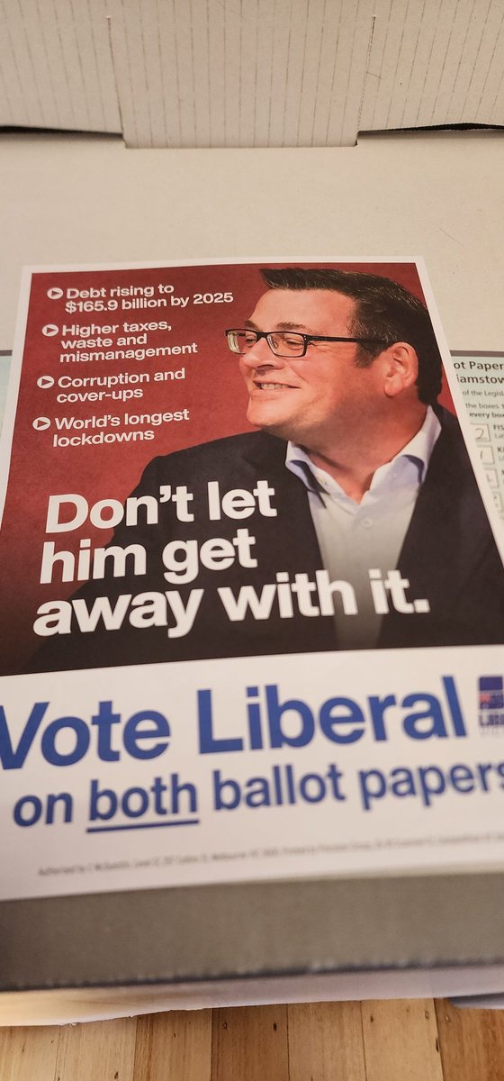 turtlemagpies's tweet photo. Victorian State Election, Williamstown Prepoll voting clinically done in one minute ✊️

#AndrewsOut 🚮
#Horneout💩 https://t.co/vUD7HSenJ9