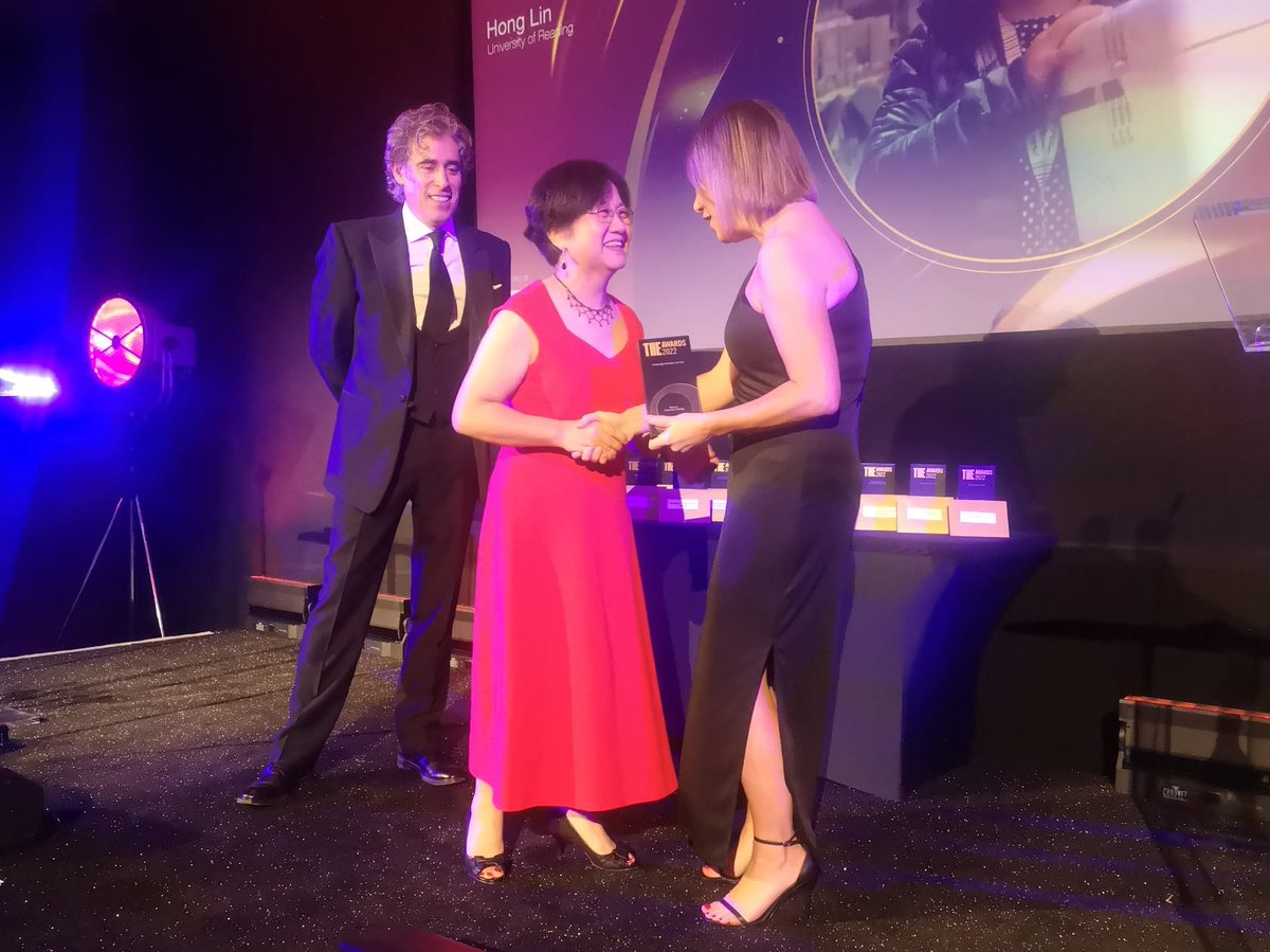 #THEAwards Outstanding Technician of the Year is Hong Lin <a href="/UniofReading/">Uni of Reading</a> who, along with major contributions to research, is a passionate advocate and ambassador for the technical profession <a href="/TechsCommit/">Technician Commitment</a>. Judges also commended James Fox-Robinson <a href="/durham_uni/">Durham University</a>