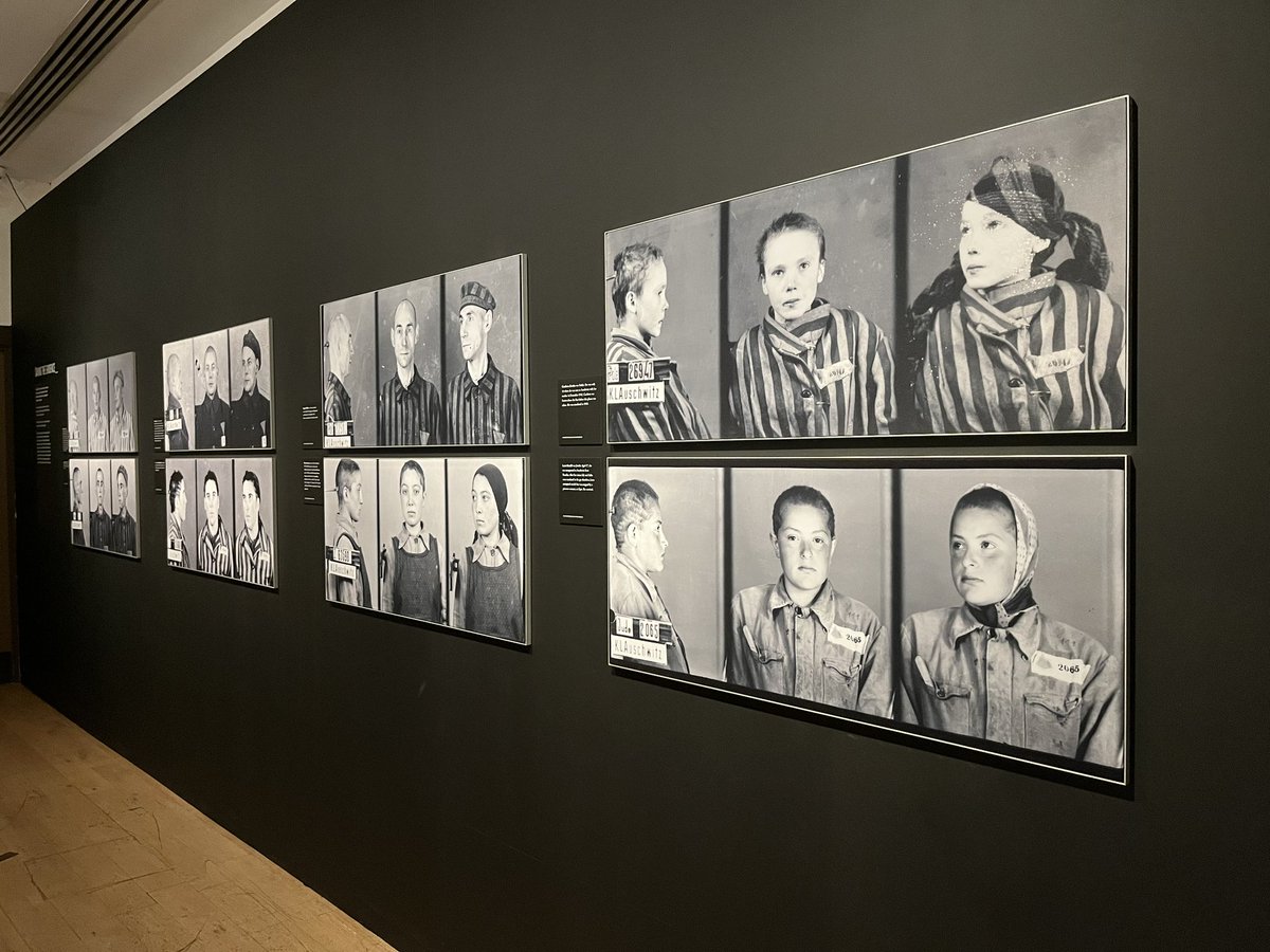 I’ve been to Auschwitz &amp; this exhibition is superbly curated with thoughtful and moving storytelling. The final screens with video of atrocities in Rwanda, Syria, Iraq, Cambodia, Bosnia etc serve to remind that bad things happen when good people do nothing.  #seeingauschwitz