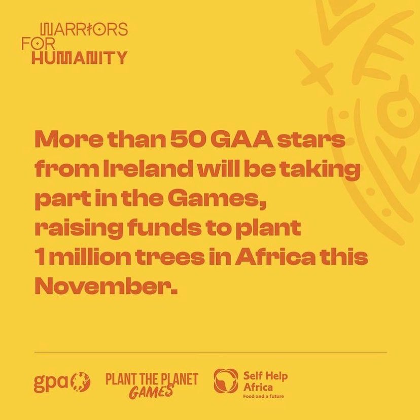 Leaving for Kenya tomorrow with @selfhelpafrica to help plant 1m trees across Africa. If you would like to support this cause please donate to the link below. €10 = 25 trees €20 = 50 trees €50 = 125 trees 🌳 🌲 idonate.ie/fundraiser/Pod…