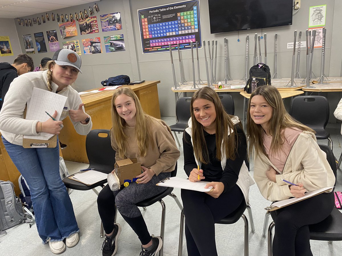 MrsWulfertFHS's tweet photo. We tested Egg Cars today!! #momentum #physics https://t.co/kpwakTLj9V
