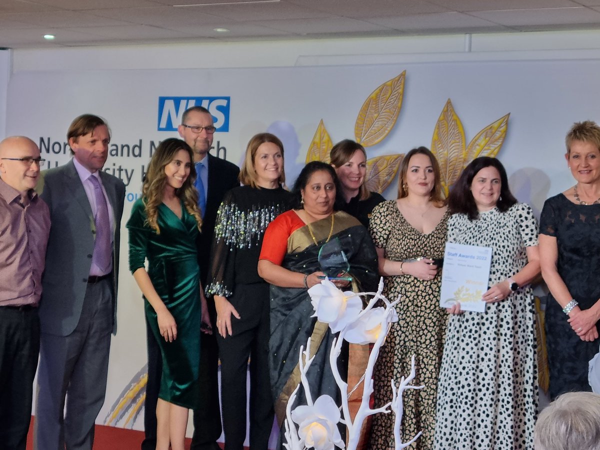Congratulations to our Virtual Ward for winning a Special Award for Innovation!
#NNUHStaffAwards22