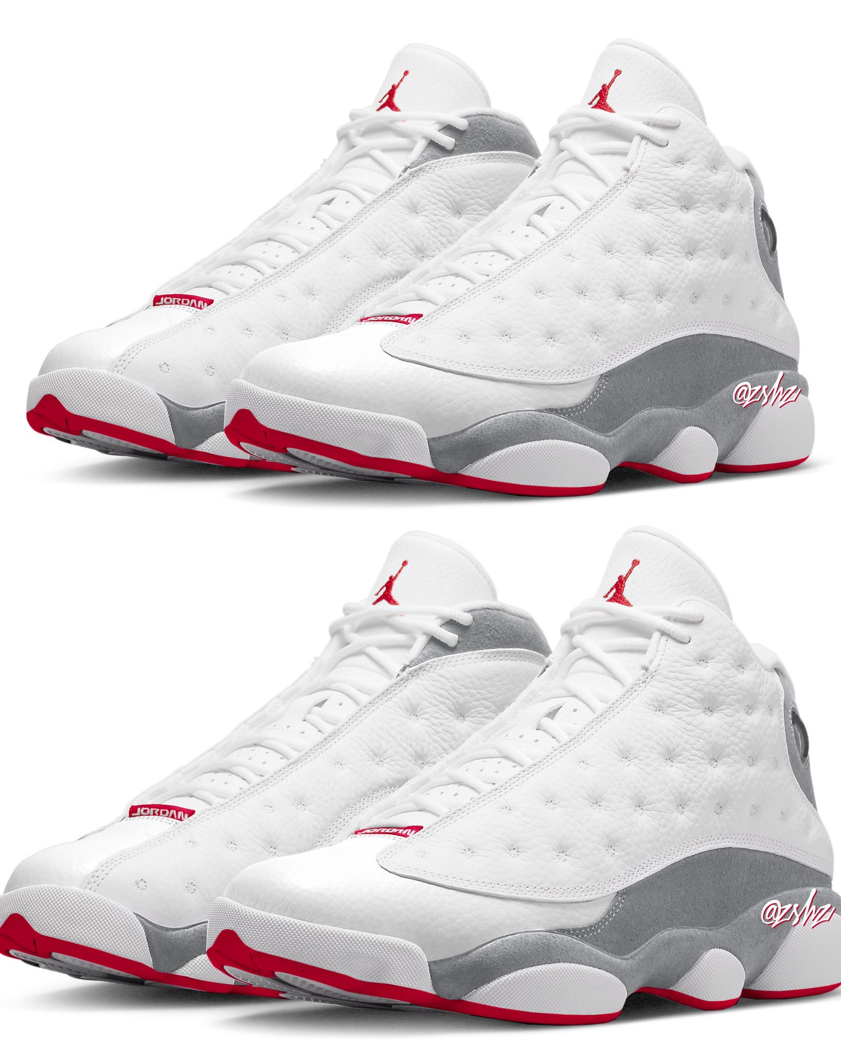 Air Jordan 13 “WHITE WOLF GREY” updated Review +OnFeet 