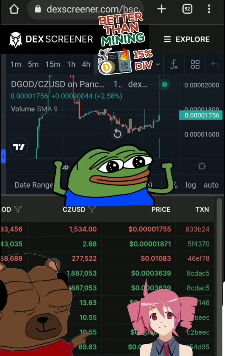Nice chunk of #Dogecoin continuing to Flow through the #Oracle on the #bnb #bsc #network. Ty <a href="/cz_binance/">CZ 🔶 BNB</a> for low fees. <a href="/zodiacs_c/">CZodiac</a> #web3 #technology &amp; #innovation. #BNBChain #BSCNews #1000xgem
