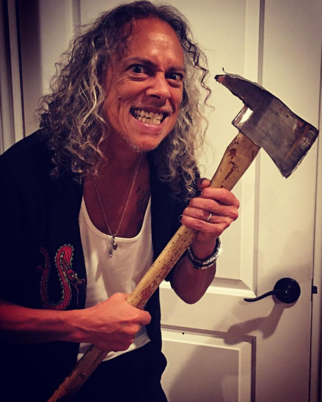 Happy 60 birthday to the legendary Metallica guitarist Kirk Hammett! 