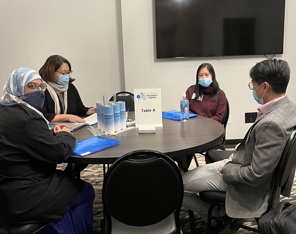 Day ☝️ going strong with our alumni &amp; Young Investigators getting to know our Judge Mentors better. Making connections and exchanging ideas at the #EGFRSummit22! 🙌🫁 #LCSM