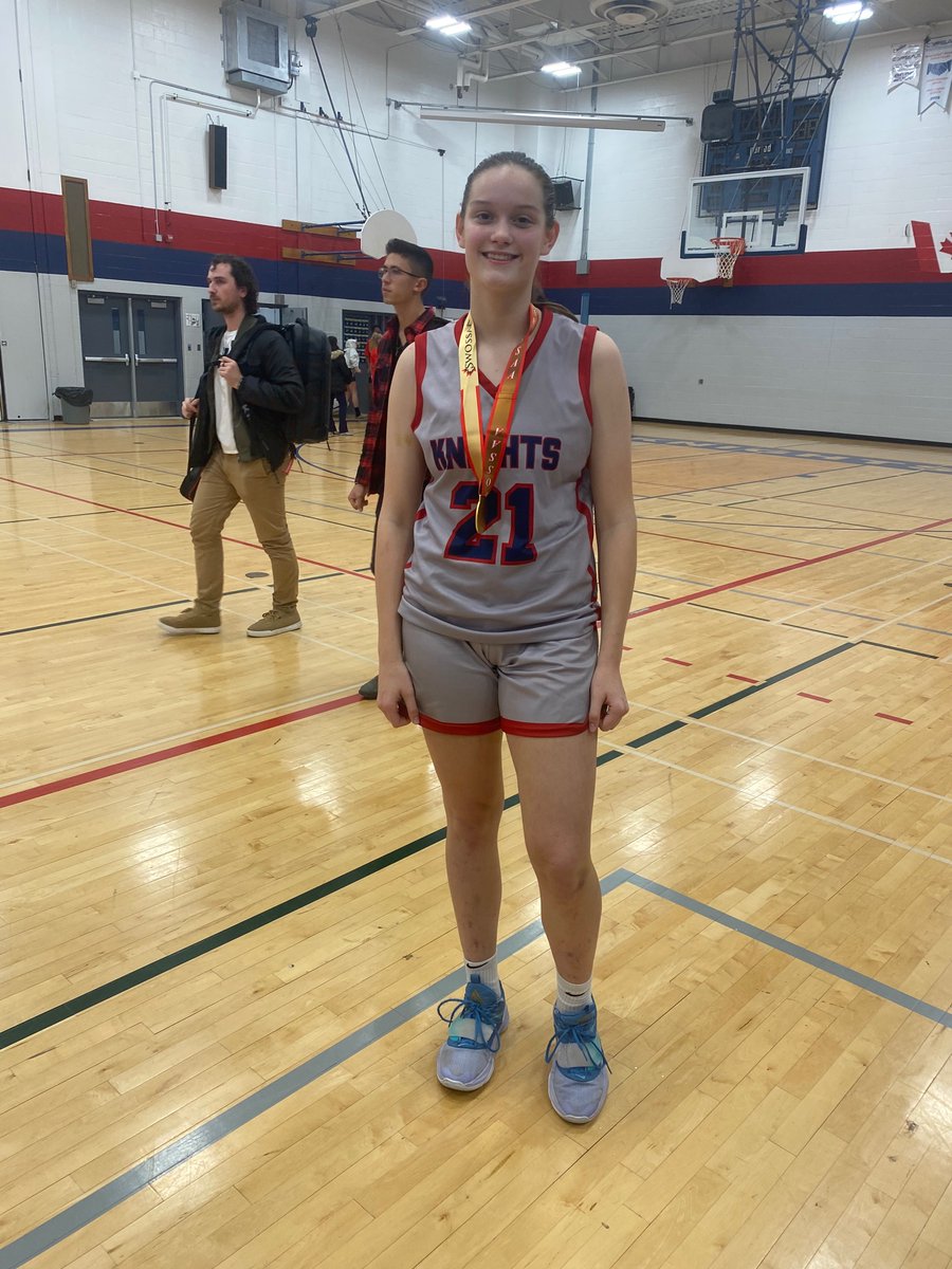 Congratulations to Fiona and her team on winning SWOSSAA! 🥇🏀… Up next: we are looking forward to seeing 8 of our girls competing in OFSAA! 🏆 <a href="/juelleague/">JUEL</a> @OFSAA