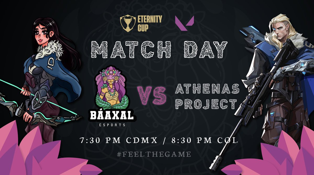 sakuraaesports's tweet photo. MATCHDAY | π£
El dΓa de hoy hacemos nuestro debut en el torneo #EternityCup de @itsithea
#FeelTheGame
π #AthenasProject
β±οΈ 7:30 PM π²π½/ 8:30 PM π¨π΄
πΊ β https://t.co/2viOn43G9h