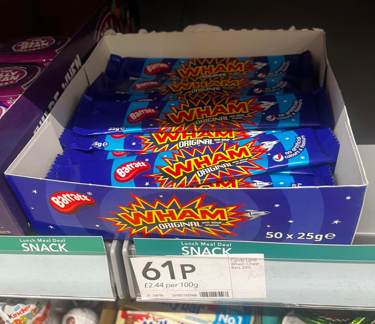 61p for a Wham bar. This country is finished.