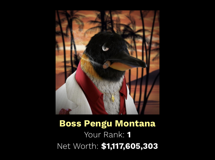 Shoutouts to the very first billionaire of Flip City! But you know what they say...snow business never sleeps! Many more billions to come.

Congrats to @NewDadChronicle for crushing the game hard and being the first to hit this milestone!