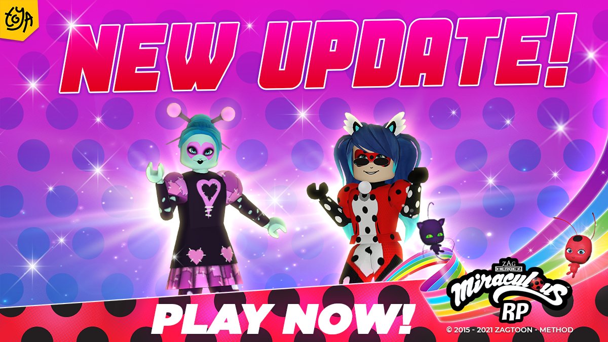 Toya Play on X: 💫 Miraculous RP WEEKLY UPDATE 💫 🐞 POWERUP PACK