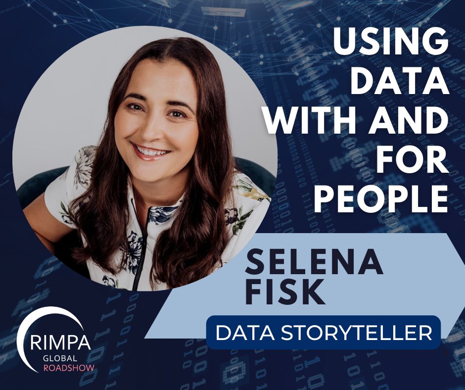 RIMPAGlobal's tweet image. Join us at our next stop in Canberra on 30th November to witness Selena in action as she delves into Data Storytelling! Find out more about the full program and register to attend today - rimpa.com.au/eventdetails/1…

#RIMPARoadshow #informationmanagement #recordsmanagement