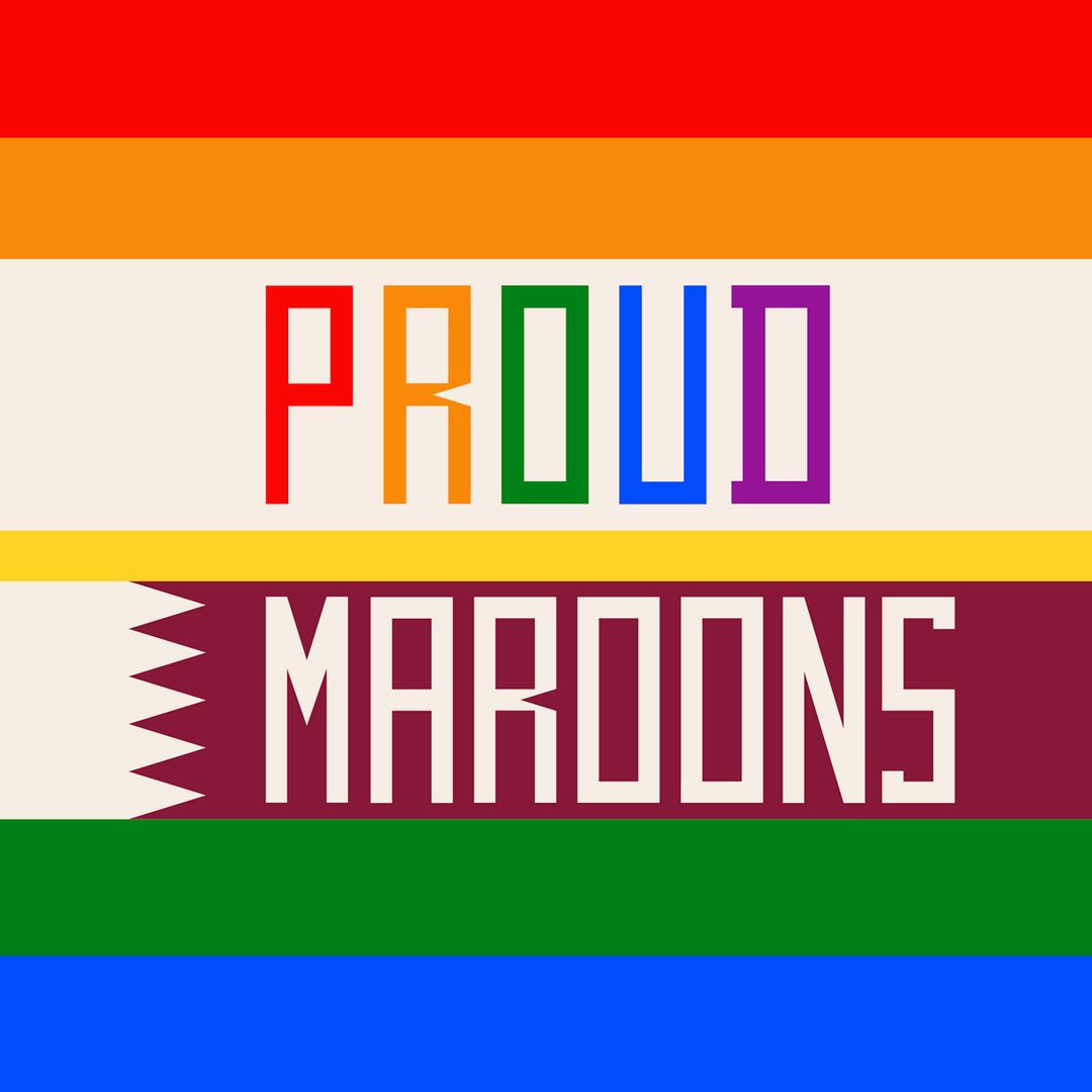 We are fortunate to live in Wales, where we can be ourselves without fear of prosecution on the basis of our LGBT+ identities.

We show solidarity with those in Qatar who are not able to enjoy such freedoms, and take this moment to announce that we join @proudmaroons
