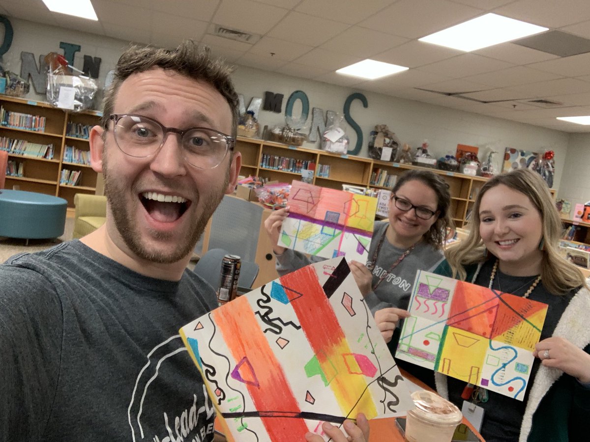 We had such an amazing time at arts integration training with <a href="/ARTwithJessica/">Jessica Espinoza, Ed.D</a> <a href="/CobbVisualArts/">Laura LaQuaglia</a> and Shannon Green! I can’t wait to begin integrating visual arts into the classroom using these engaging activities! 🎨🖌️<a href="/Comptoncubs/">Compton Elementary</a> <a href="/CobbSchools/">Cobb County Schools</a>