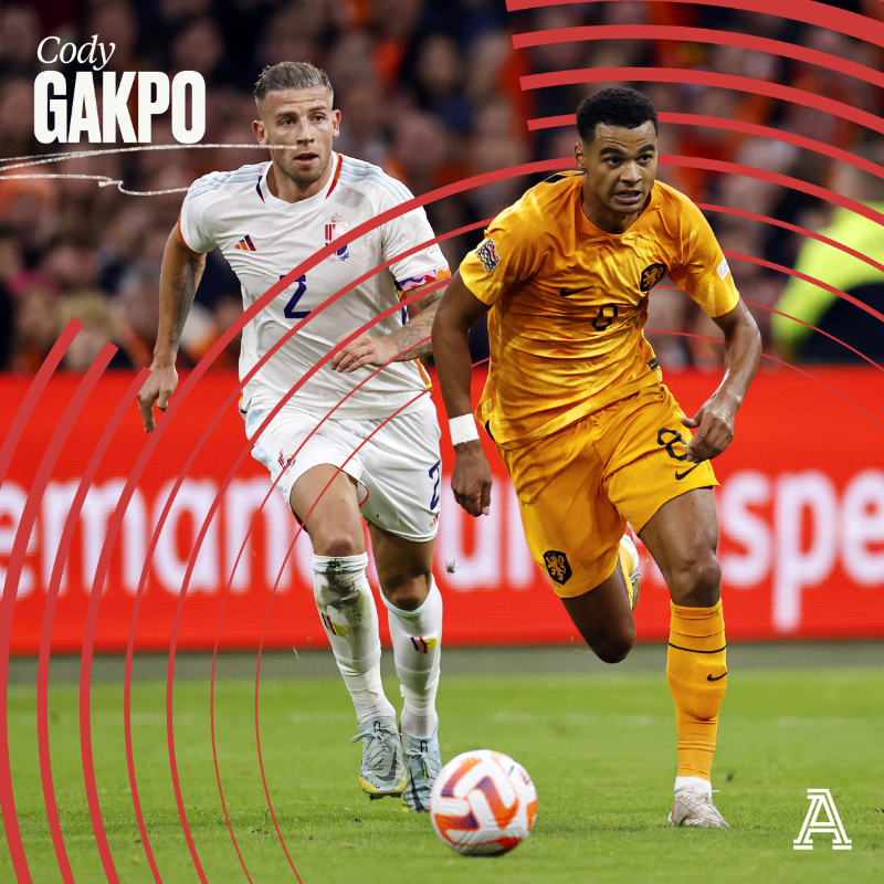 TheAthleticFC's tweet photo. Cody Gakpo is precocious, loaded with potential & some way short of his peak. That’s why so many clubs were interested in the transfer window - and will be again in January.
🇳🇱 Here’s what makes the Netherlands & PSV winger special.
#TheRadar | #WorldCup2022