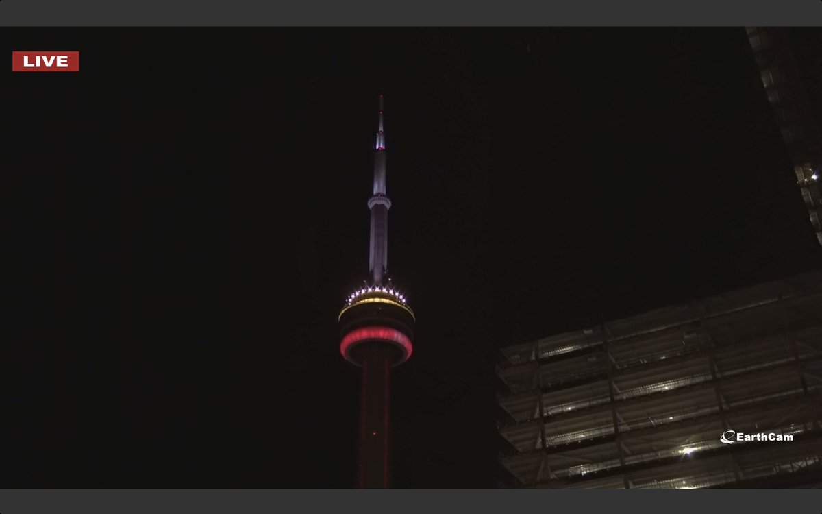 The CN tower was lit up in red and white in honour of Worldwide #PressureInjuryPrevention Day, one of many ways we raised awareness and collaborated to #StopThePressure on November 17th. #woundcare <a href="/EPUAP1/">EPUAP</a> <a href="/CanadianPIAP/">Canadian Pressure Injury Advisory Panel - CPIAP</a> <a href="/TheNPIAP/">NPIAP</a> <a href="/CovenantCA/">Covenant Health</a> <a href="/Lindam1969/">Linda Moss</a> <a href="/Cardiff2009/">Marlene Varga She/Her</a>