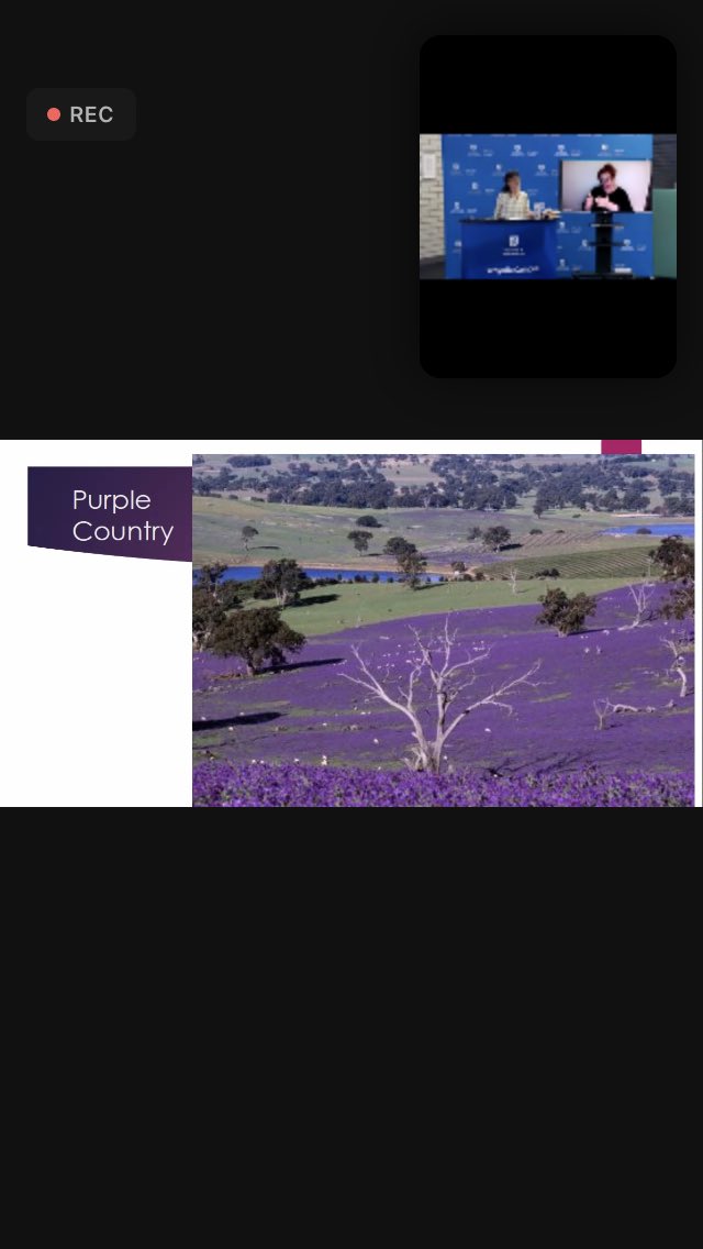 Sue Hall Pyke (@suehallpyke) on Twitter photo Compelling poetic lecture from well-grounded Jeanine Leane, threading #Wiradjuri purple lands with ‘Native Grasses’ to show the #colonialist erasure in ideas of ‘restoration’. The white work needed is to ‘mend’ and to ‘make amends’. Thanks @ladyredjess <a href="/CopyrightAgency/">Copyright Agency</a> Compelling poetic lecture from well-grounded Jeanine Leane, threading #Wiradjuri purple lands with ‘Native Grasses’ to show the #colonialist erasure in ideas of ‘restoration’. The white work needed is to ‘mend’ and to ‘make amends’. Thanks @ladyredjess <a href="/CopyrightAgency/">Copyright Agency</a>