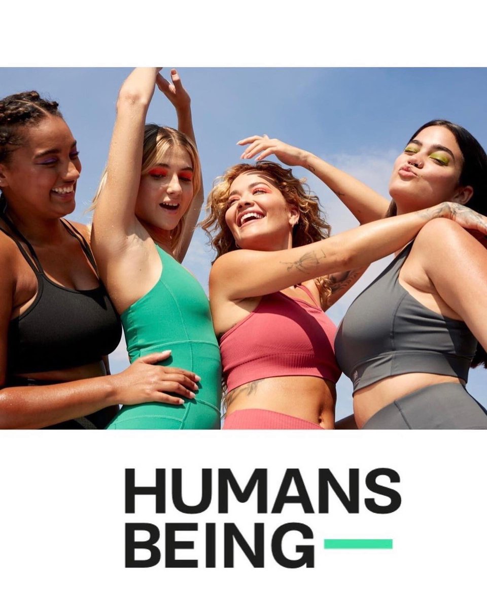 12plusuk's tweet photo. It’s here! ✨ Our amazing 
• D A P H N A • in the new campaign for @humansbeingtogether ❤️beautiful, sustainable activewear by @RitaOra ✨
#proud #campaign #activewear #sustainable #fashion #style #curvemodel #bodypositive #fridayfeeling #RitaOra #modelswithcurves #12plusuk https://t.co/s44o0vQsXi