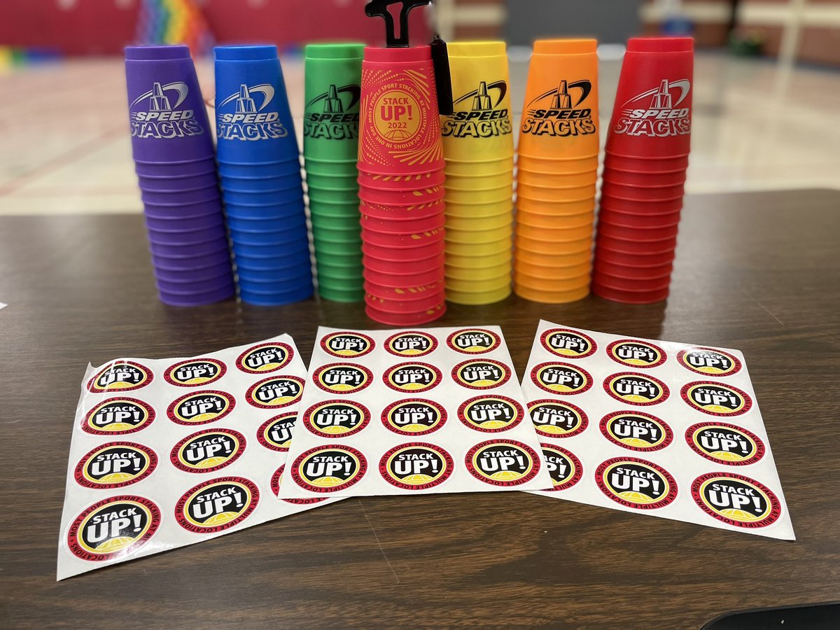 Coach_Juarez3's tweet photo. Stack UP happening at our campus. Our students were so excited to take part of this! @SpeedStacksInc @GWR @NISDGalm @NISD_PE #StackUP2022 #SportStacking #Physed #WSSA https://t.co/iKscrMpPOm