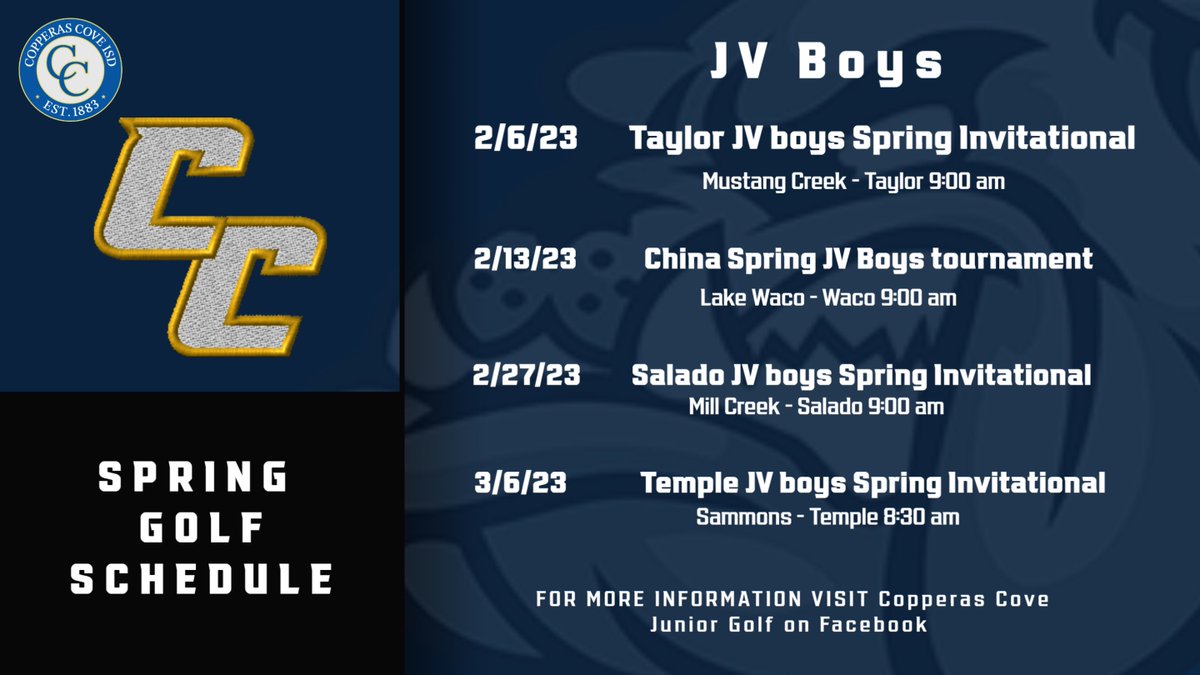 GodawgnationC's tweet photo. Spring Golf Schedules https://t.co/PAbkHwK5mg