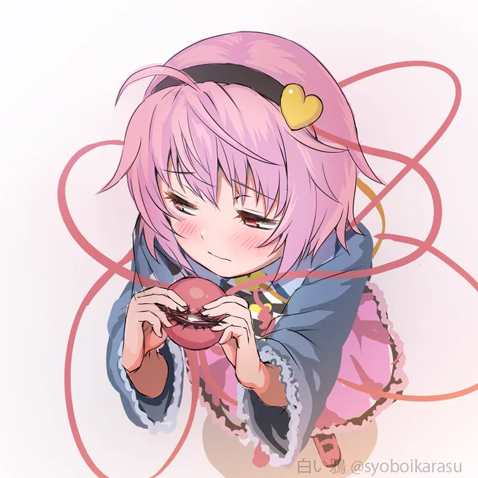 言葉にしてほしい#東方project #イラスト #古明地さとり 