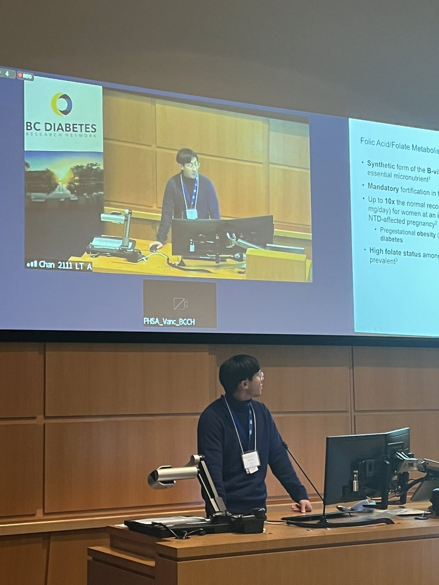 Adam Hung of the <a href="/AngelaMDevlin/">Angela Devlin</a> lab updating on the folic acid story. #vdrd2022
