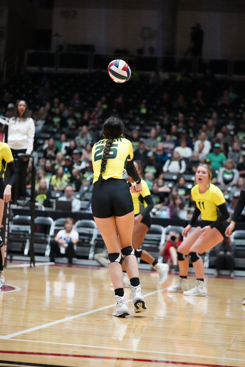 #UILState 1A Championship match MVP is #25, Freshman, Kinsley McPherson! <a href="/blum_vball/">Blum Volleyball</a>